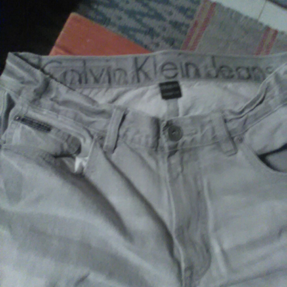 Calvin Klein greywash jeans size 32